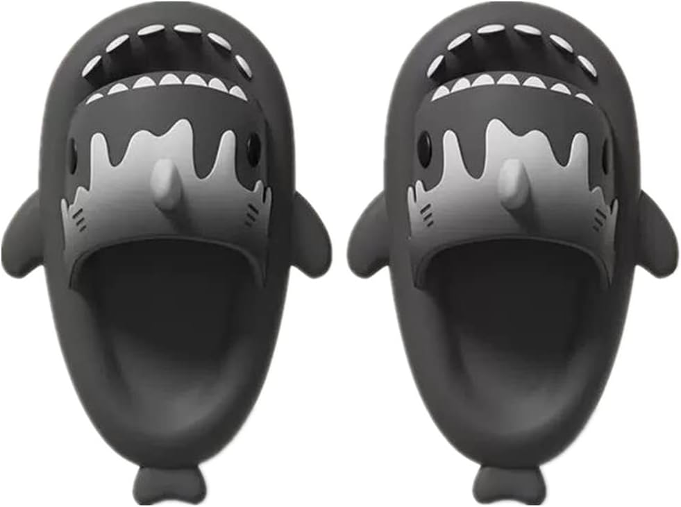 Тапочки с милой акулией kaitesi, градиентное мороженое, мягкая подошва 4 см, толстая мягкая подошва, летние шлепанцы с акулией для женщин и мужчин, EVA, противоскользящие повседневные шлепанцы, черный
Тапочки с милой акулией kaitesi, градиентное мороженое, мягкая подошва 4 см, толстая мягкая подошва, летние шлепанцы с акулией для женщин и мужчин, EVA, противоскользящие повседневные шлепанцы, черный