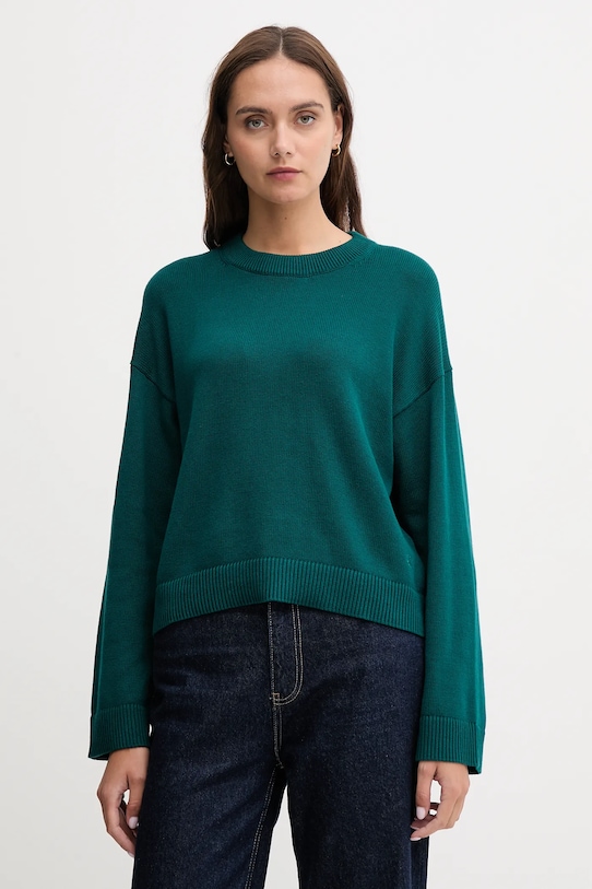 Хлопковый свитер Calvin Klein Jeans, бирюзовый
Хлопковый свитер Calvin Klein Jeans, бирюзовый