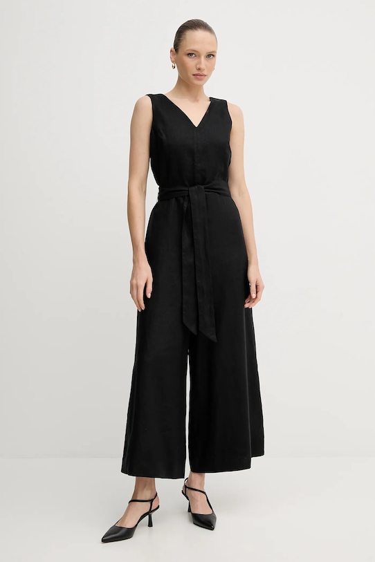 Льняной комбинезон United Colors Of Benetton, черный
Льняной комбинезон United Colors Of Benetton, черный