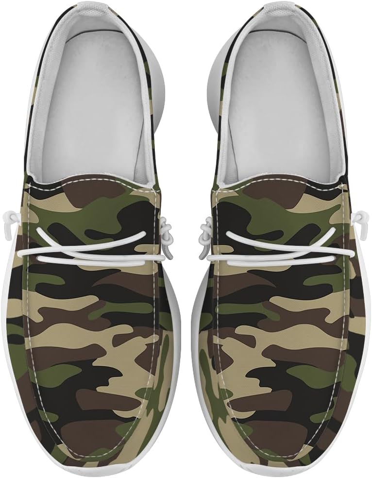 Женские и мужские лоферы Quorax на шнуровке, слипоны, камуфляжные туфли, подарки для женщин и мужчин, белый/зеленый
Женские и мужские лоферы Quorax на шнуровке, слипоны, камуфляжные туфли, подарки для женщин и мужчин, белый/зеленый