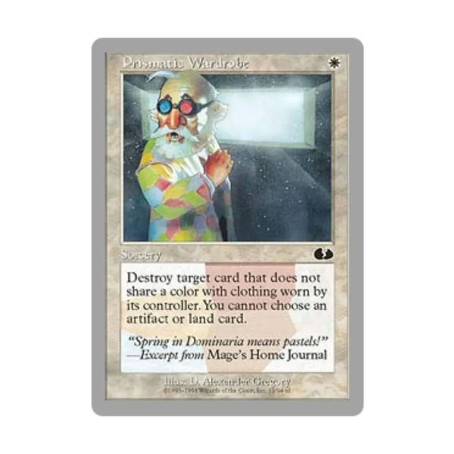 CCG Призматический гардероб (С), MTG - Unglued
CCG Призматический гардероб (С), MTG - Unglued