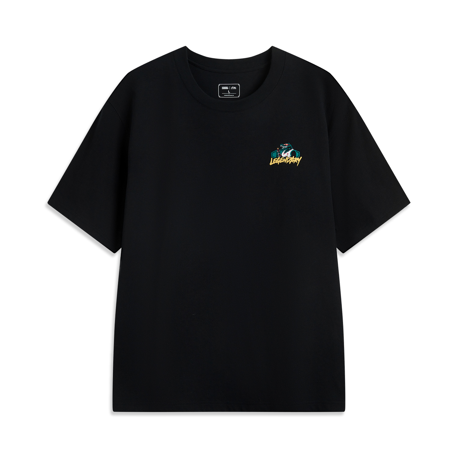 LINING Футболка unisex League of Legends Sports Life Collection черный/Back Crocodile
LINING Футболка unisex League of Legends Sports Life Collection черный/Back Crocodile