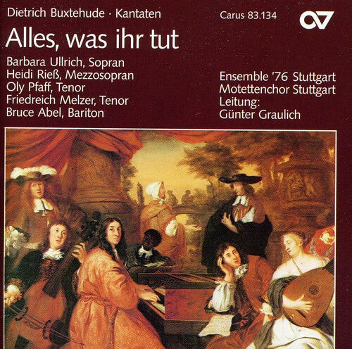 CD диск Buxtehude / Ullrich / Riess / Pfaff / Graulich: Cantatas
CD диск Buxtehude / Ullrich / Riess / Pfaff / Graulich: Cantatas