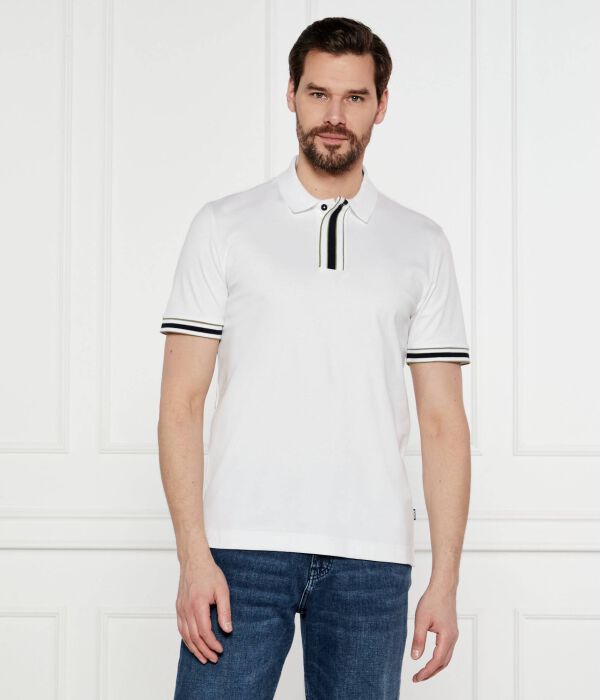 Рубашка поло Regular fit Boss, белый
Рубашка поло Regular fit Boss, белый