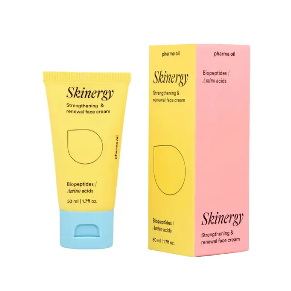 Крем для лица с биопептидами и аминокислотами, 50 мл Pharma Oil 
Крем для лица с биопептидами и аминокислотами, 50 мл Pharma Oil