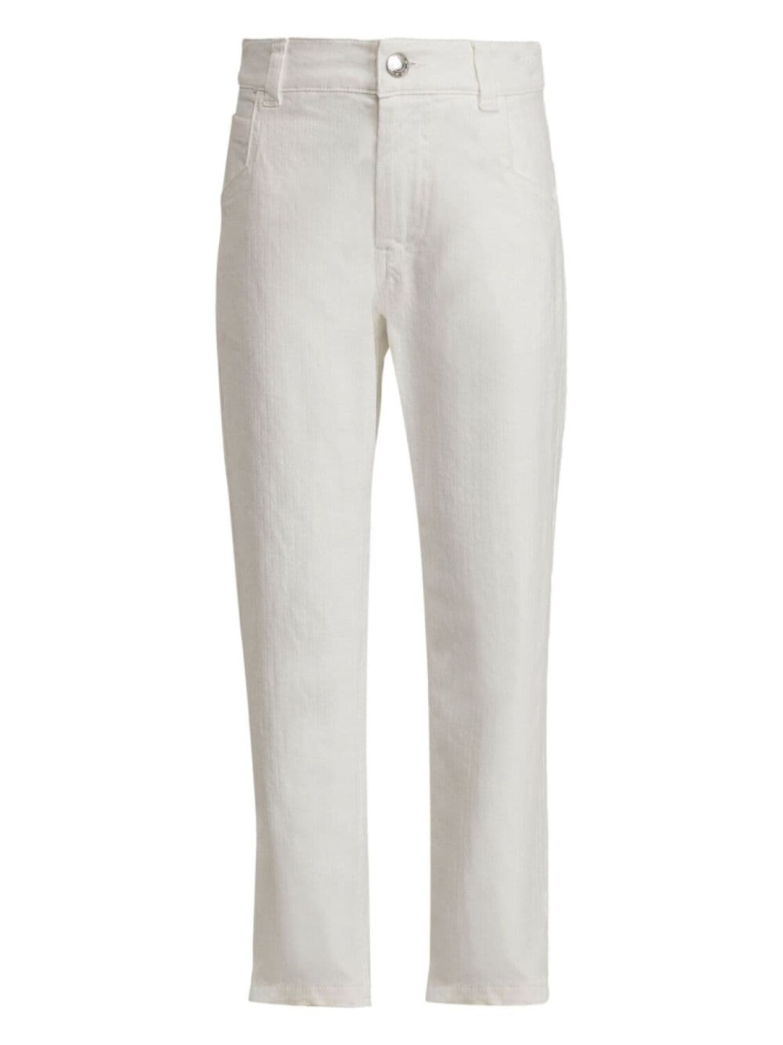 Etro джинсы узкого кроя с вышитым логотипом, белый 
Etro джинсы узкого кроя с вышитым логотипом, белый