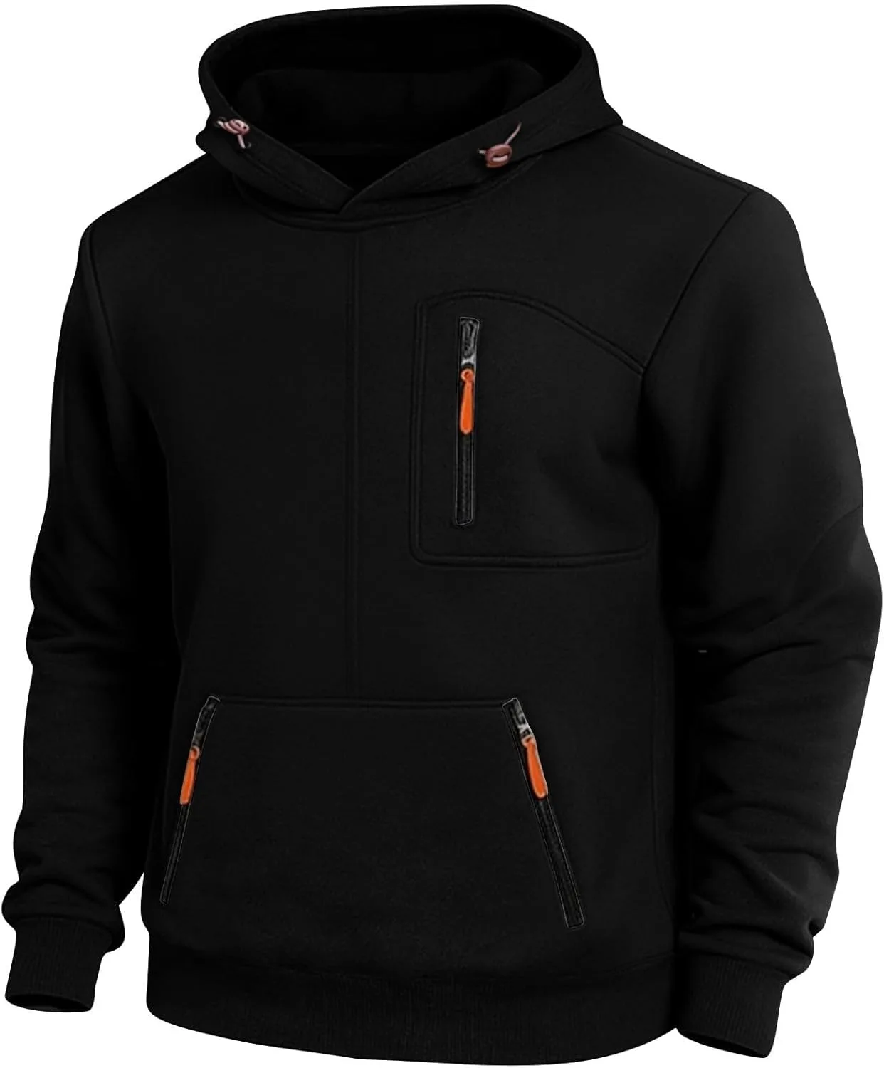 Толстовка с капюшоном для мужчин, утепленная, с карманами SCRRMZO
Толстовка с капюшоном для мужчин, утепленная, с карманами SCRRMZO