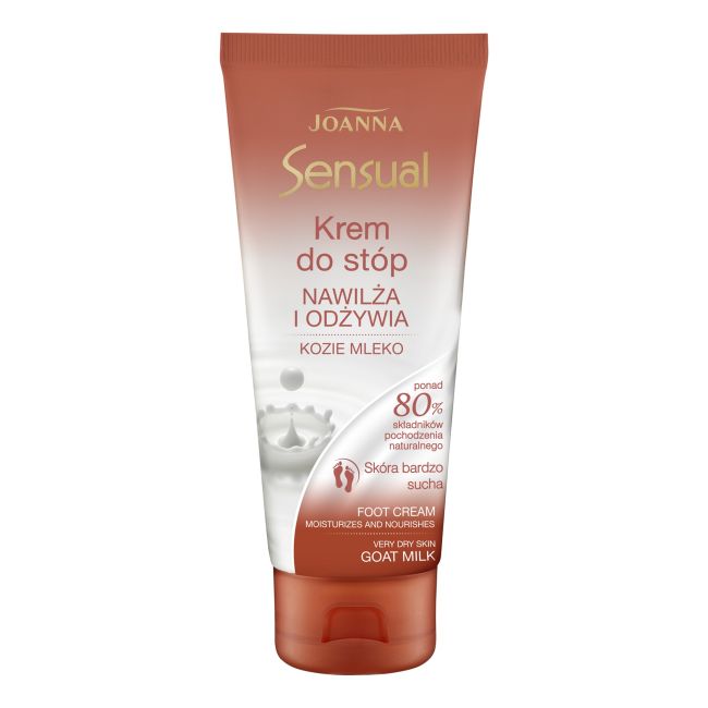 Чувственный крем для ног с козьим молоком Joanna, 100 гр
Чувственный крем для ног с козьим молоком Joanna, 100 гр