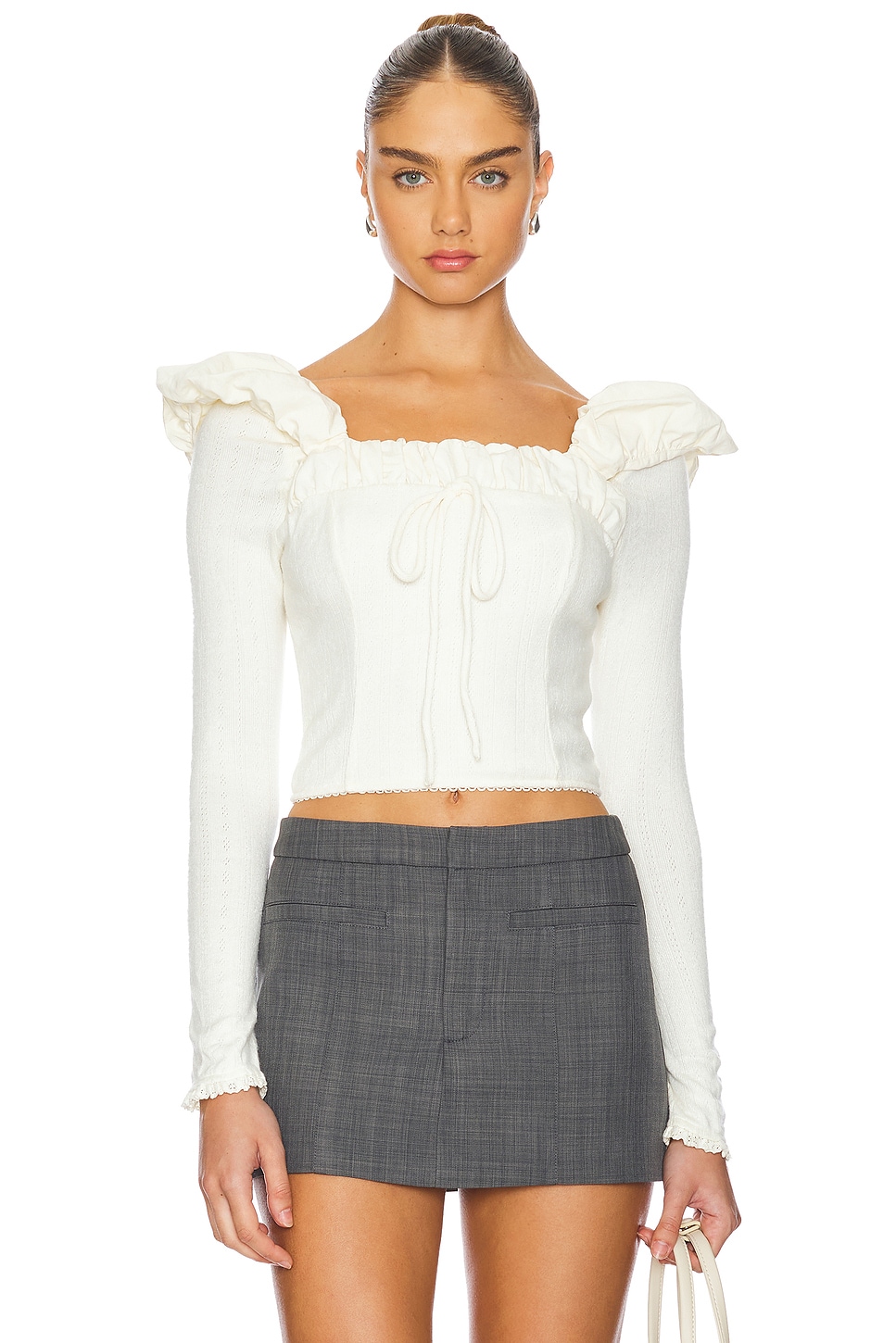 Топ-Ажур aliyah For Love & Lemons, бежевый
Топ-Ажур aliyah For Love & Lemons, бежевый