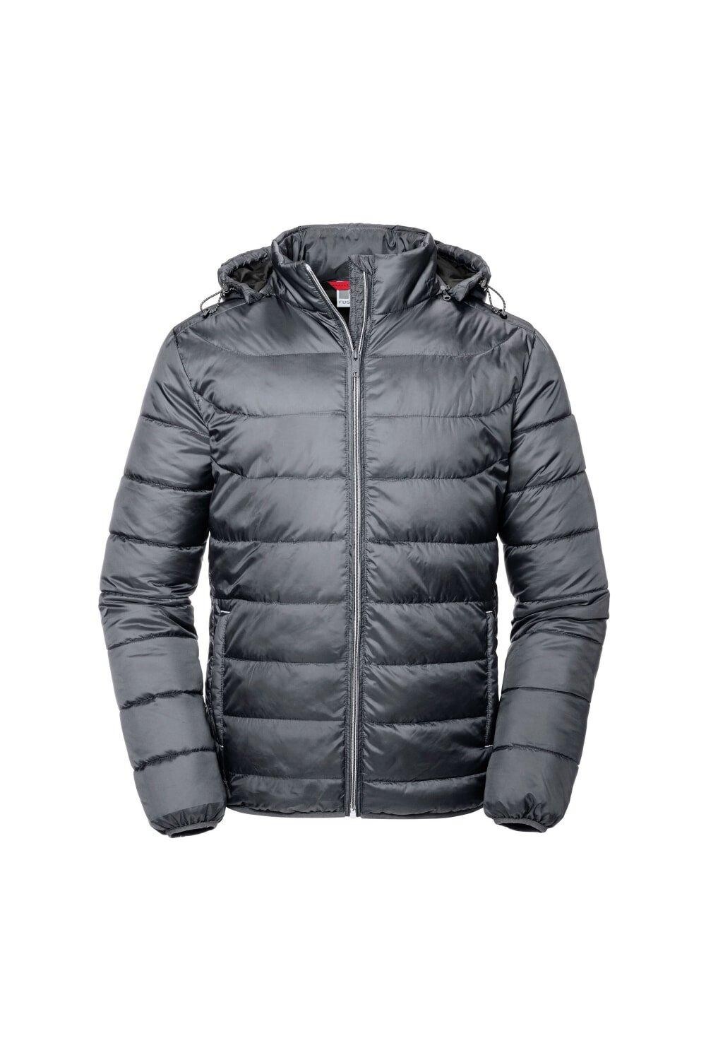 Стеганая куртка с капюшоном Nano Russell, серый
Стеганая куртка с капюшоном Nano Russell, серый