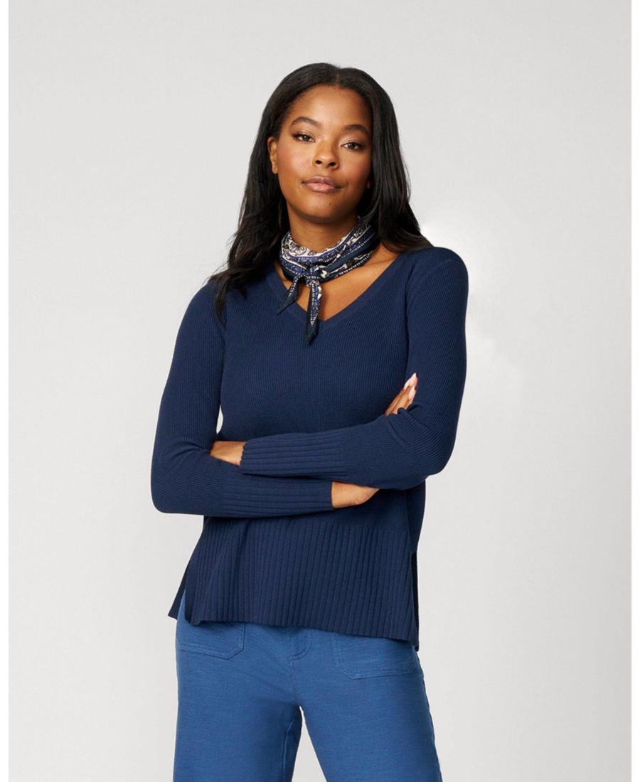 Женская туника с V-образным вырезом в рубчик Cable & Gauge, Dress blues, Синий, Женская туника с V-образным вырезом в рубчик Cable & Gauge, Dress blues
Женская туника с V-образным вырезом в рубчик Cable & Gauge, Dress blues, Синий, Женская туника с V-образным вырезом в рубчик Cable & Gauge, Dress blues