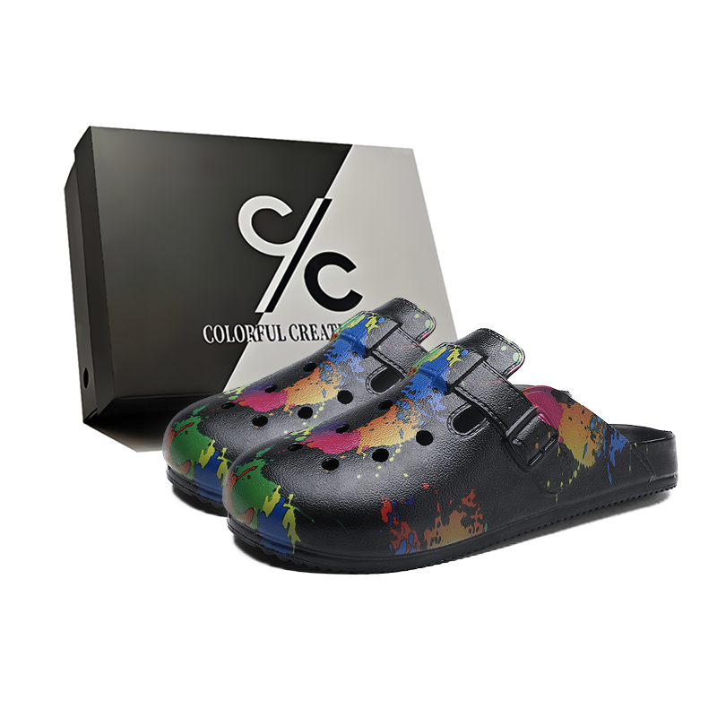 Сабо мужские Colorful Creations, Black
Сабо мужские Colorful Creations, Black