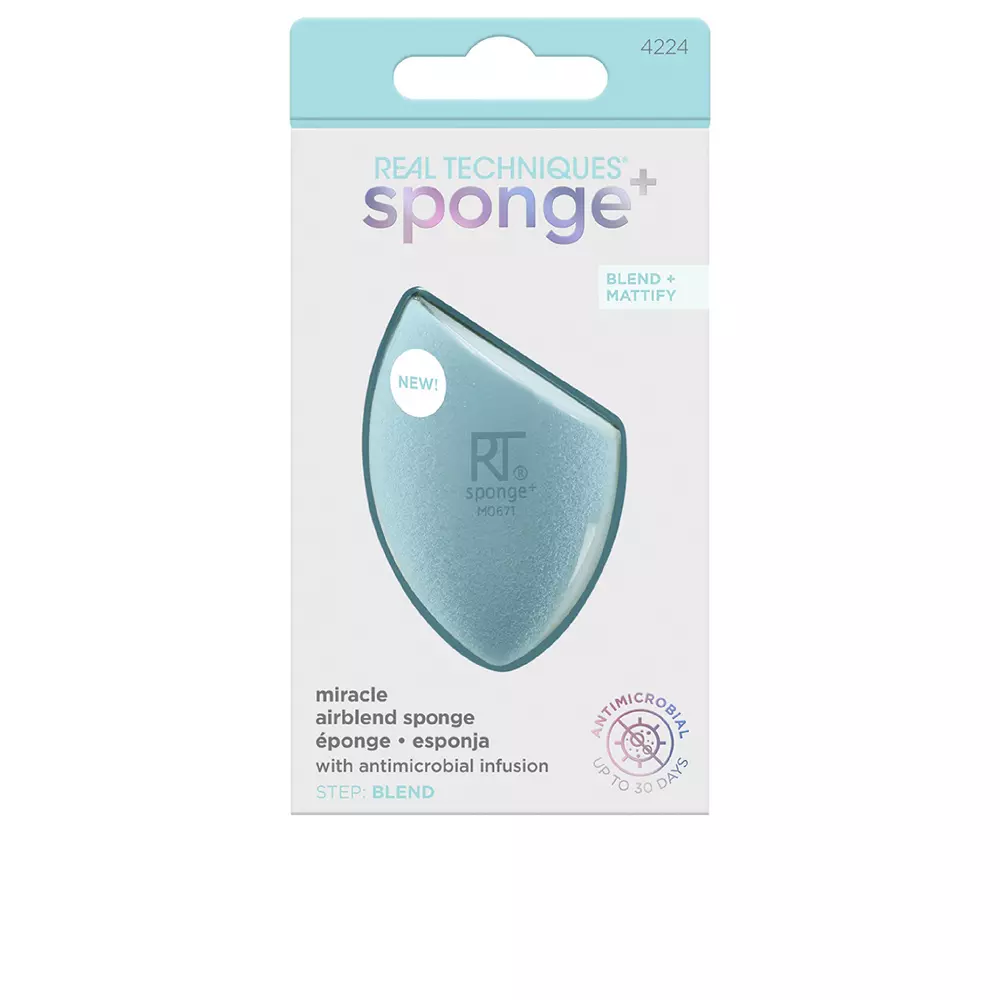 Спонж Sponge+ miracle airblend sponge Real Techniques, 1 шт.
Спонж Sponge+ miracle airblend sponge Real Techniques, 1 шт.
