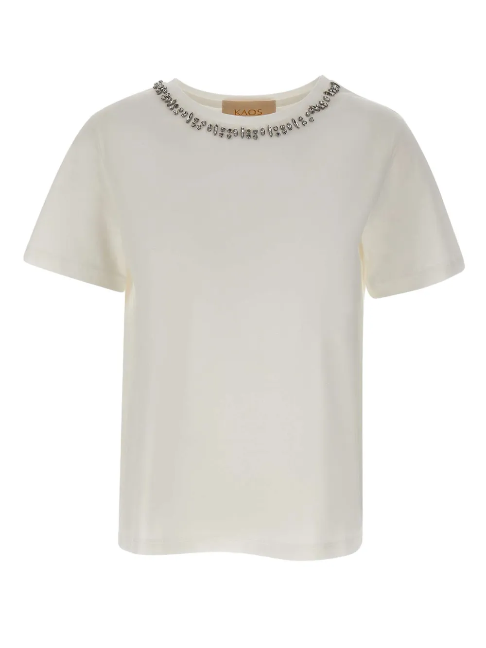 Футболка с кристаллами Kaos, нейтральный
Футболка с кристаллами Kaos, нейтральный