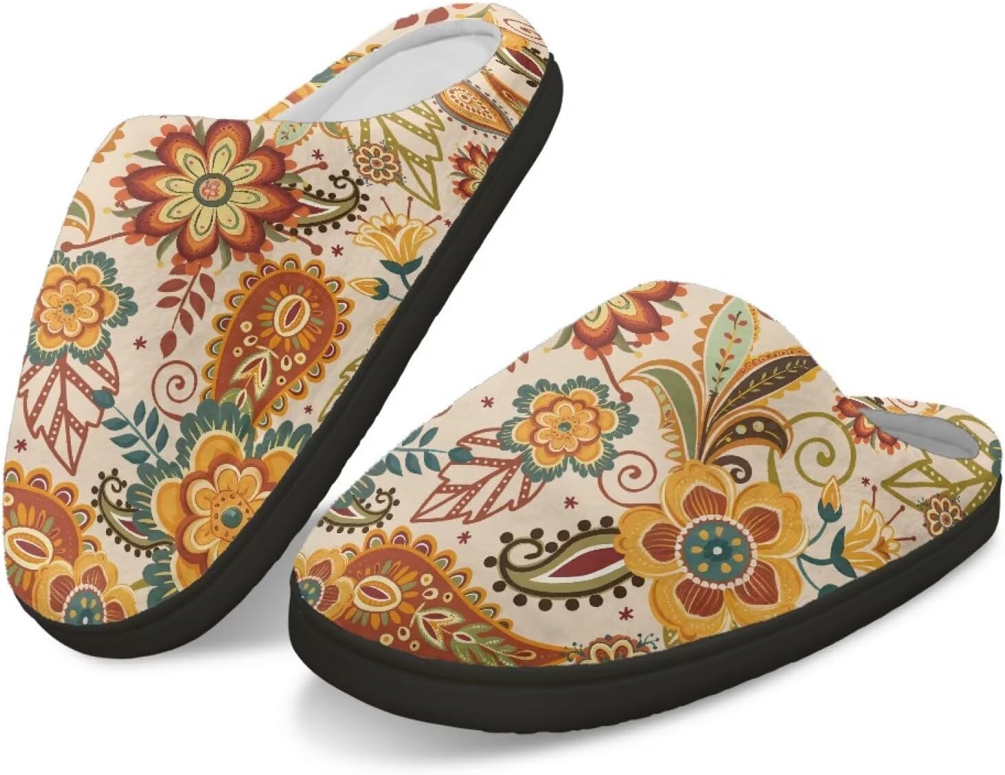 Тапочки с памятью формы GIFTPUZZ для женщин и мужчин, осенние домашние тапочки, надеваются без застежек, можно стирать в машине, размер 4-12, Floral Pattern
Тапочки с памятью формы GIFTPUZZ для женщин и мужчин, осенние домашние тапочки, надеваются без застежек, можно стирать в машине, размер 4-12, Floral Pattern