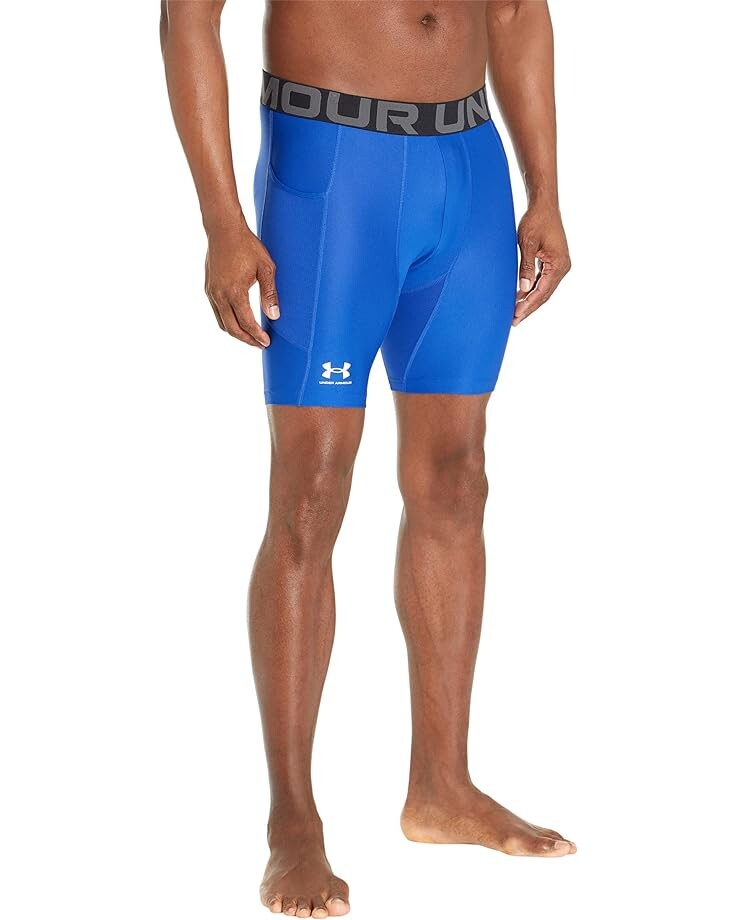 Шорты Under Armour Heatgear Armour, цвет Royal/White 
Шорты Under Armour Heatgear Armour, цвет Royal/White