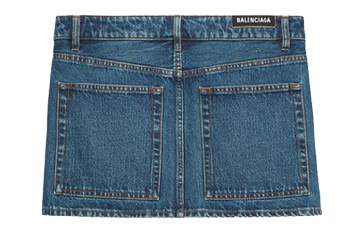 Джинсовая юбка Balenciaga, синий
Джинсовая юбка Balenciaga, синий