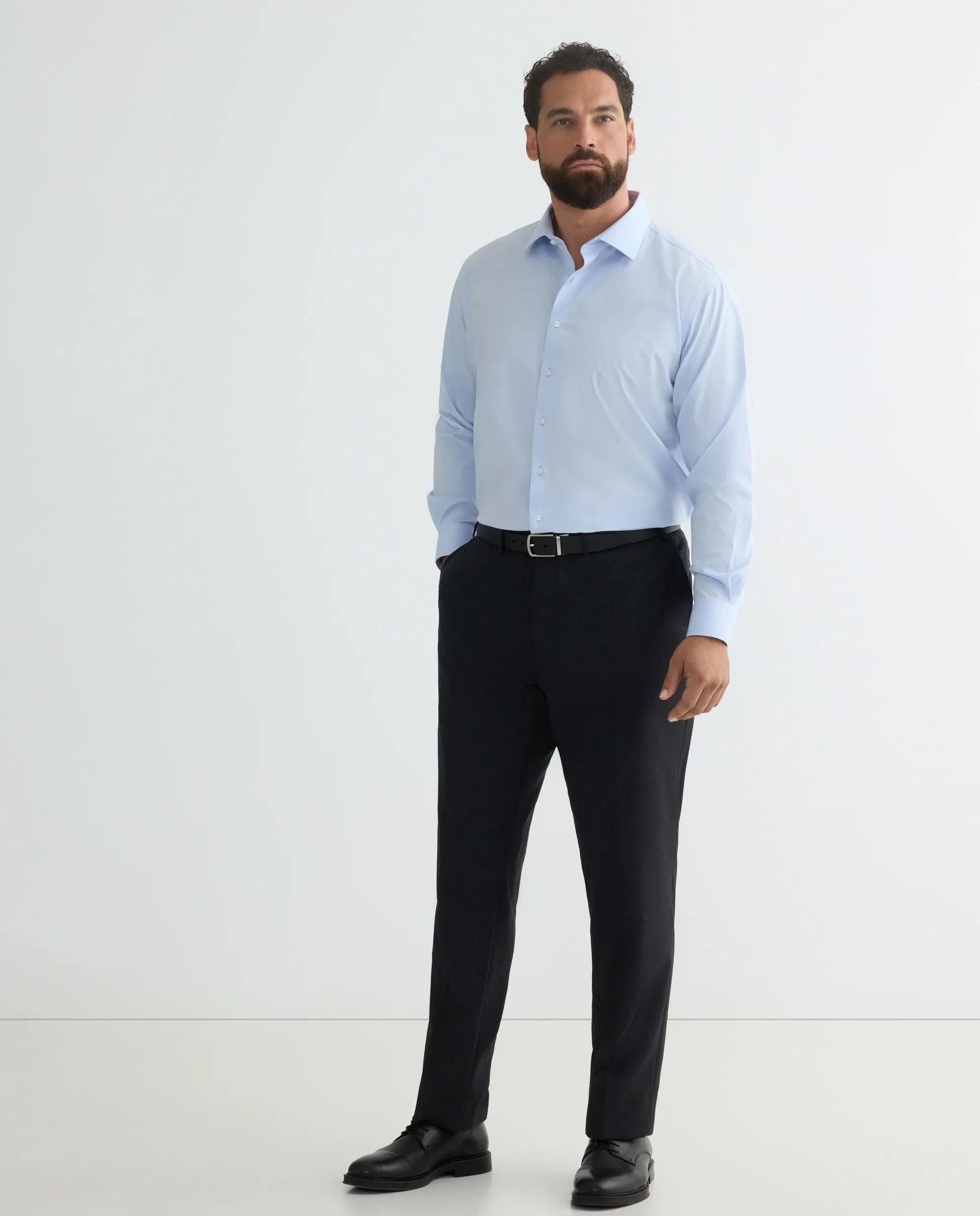 Мужская рубашка больших размеров, не мнется Rushmore, светло-голубой
Мужская рубашка больших размеров, не мнется Rushmore, светло-голубой