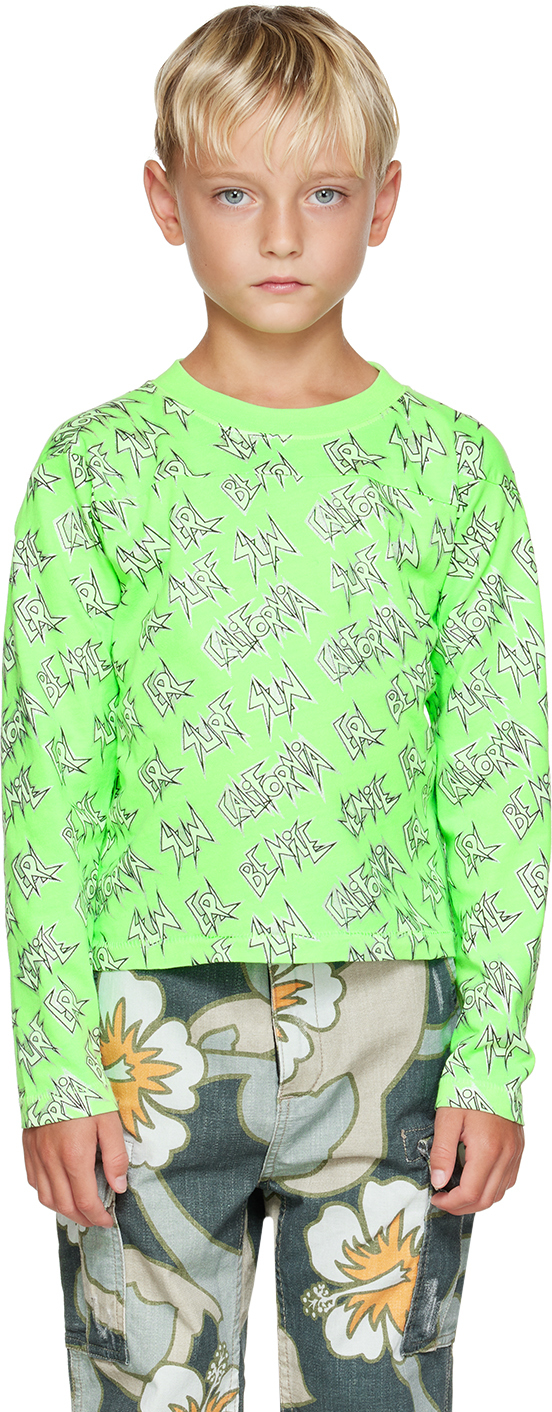 Детская футболка с длинным рукавом с принтом ERL
Детская футболка с длинным рукавом с принтом ERL