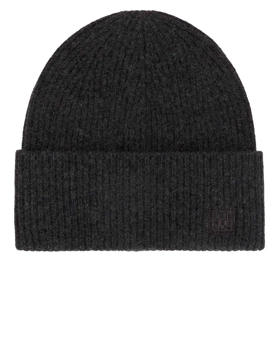 Ribbed Wool Шапка Beanie Toteme, Charcoal Melange
Ribbed Wool Шапка Beanie Toteme, Charcoal Melange