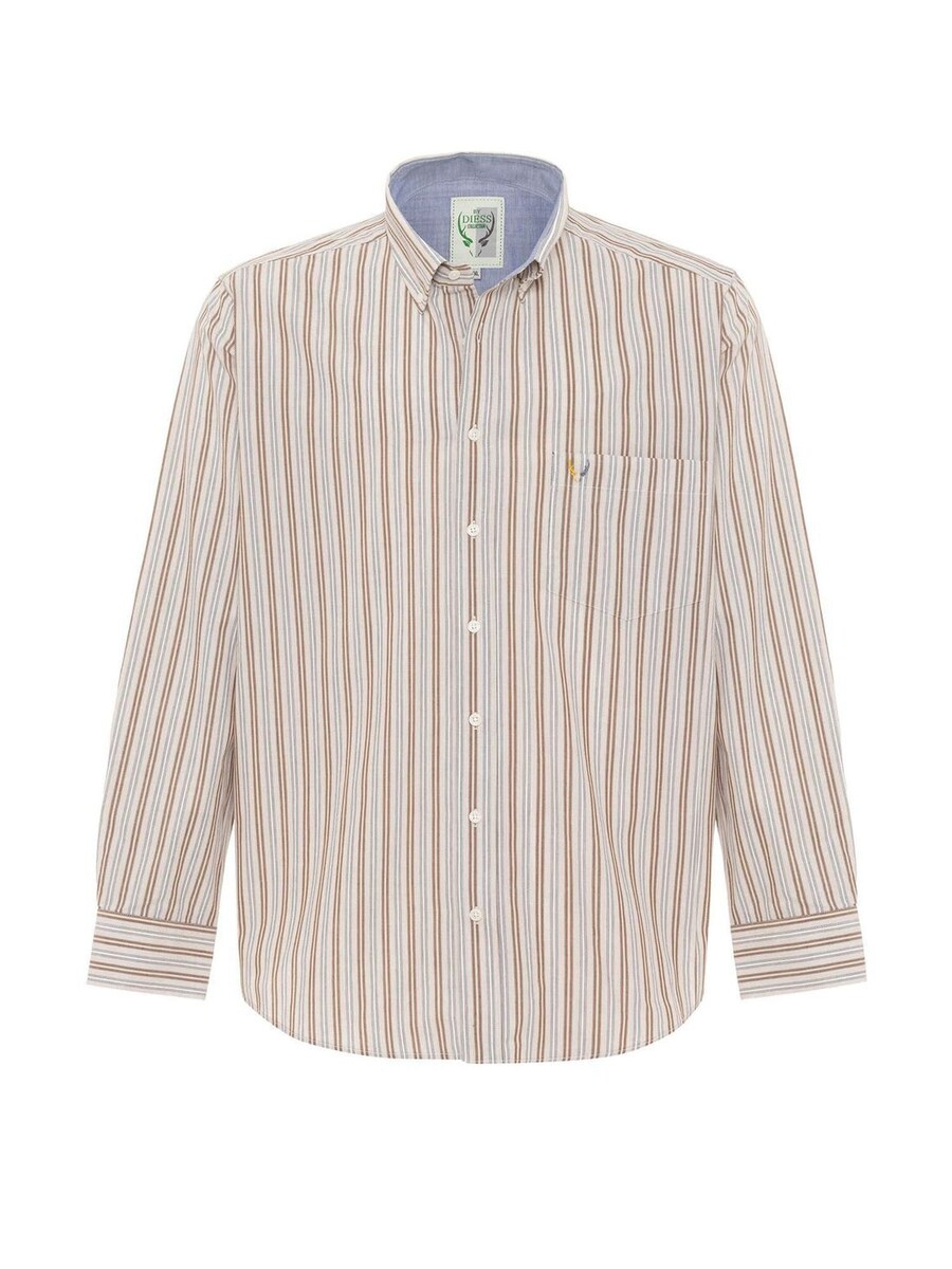 Рубашка на пуговицах классического кроя By Diess Collection, коричневый
Рубашка на пуговицах классического кроя By Diess Collection, коричневый