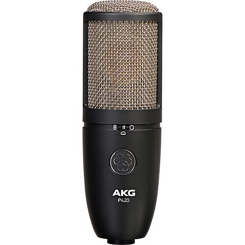 Конденсаторный микрофон AKG P420 Perception 420 Multi-Pattern Large-Diapraghm Condenser Microphone
Конденсаторный микрофон AKG P420 Perception 420 Multi-Pattern Large-Diapraghm Condenser Microphone