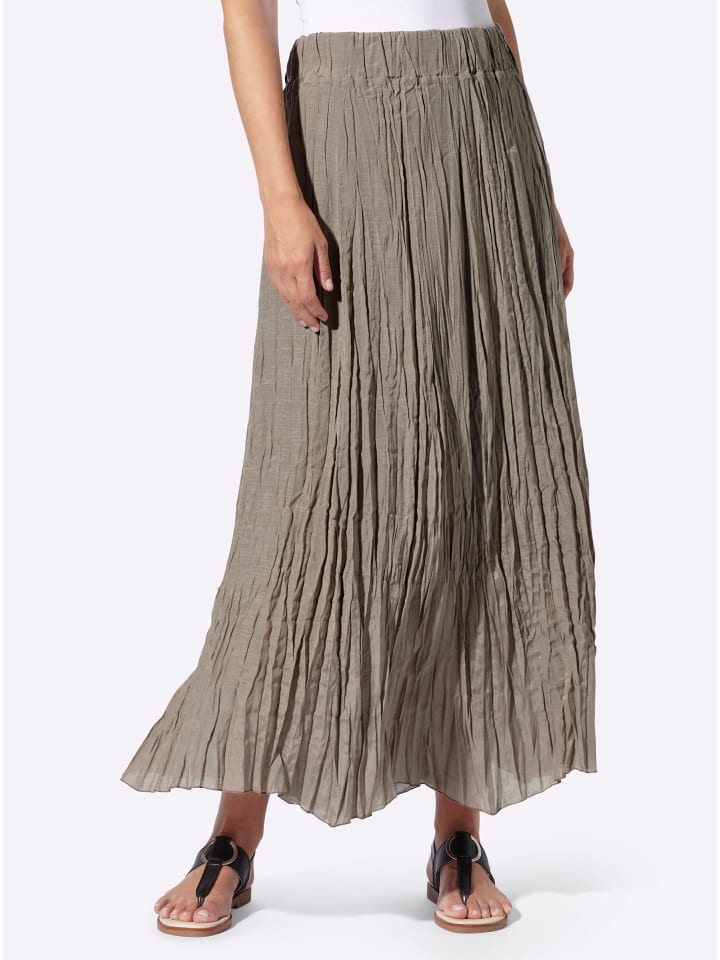 Юбка цвета тауп Heine
Юбка цвета тауп Heine