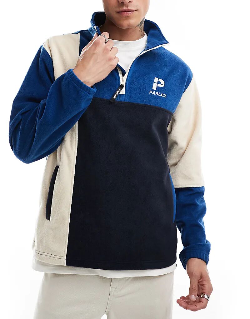 Флис kenton с застежкой-молнией на половину длины в темно-синем цвете Parlez
Флис kenton с застежкой-молнией на половину длины в темно-синем цвете Parlez