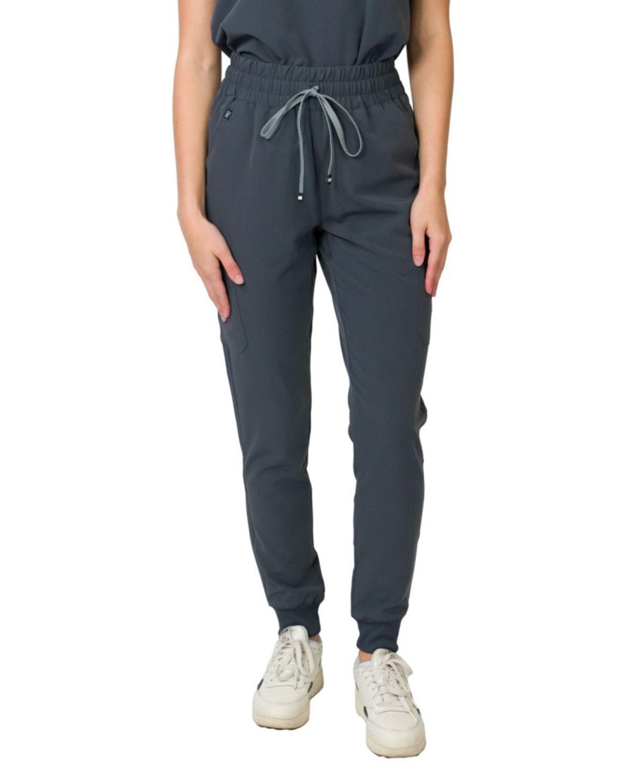 Женские спортивные брюки Madison Mid-rise Slim Jogger Scrub Pant Medgear, Dark storm grey
Женские спортивные брюки Madison Mid-rise Slim Jogger Scrub Pant Medgear, Dark storm grey