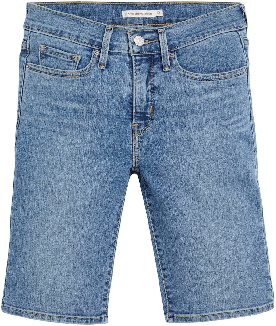 Узкие джинсы LEVI'S Shaping Bermuda, Blue Denim
Узкие джинсы LEVI'S Shaping Bermuda, Blue Denim