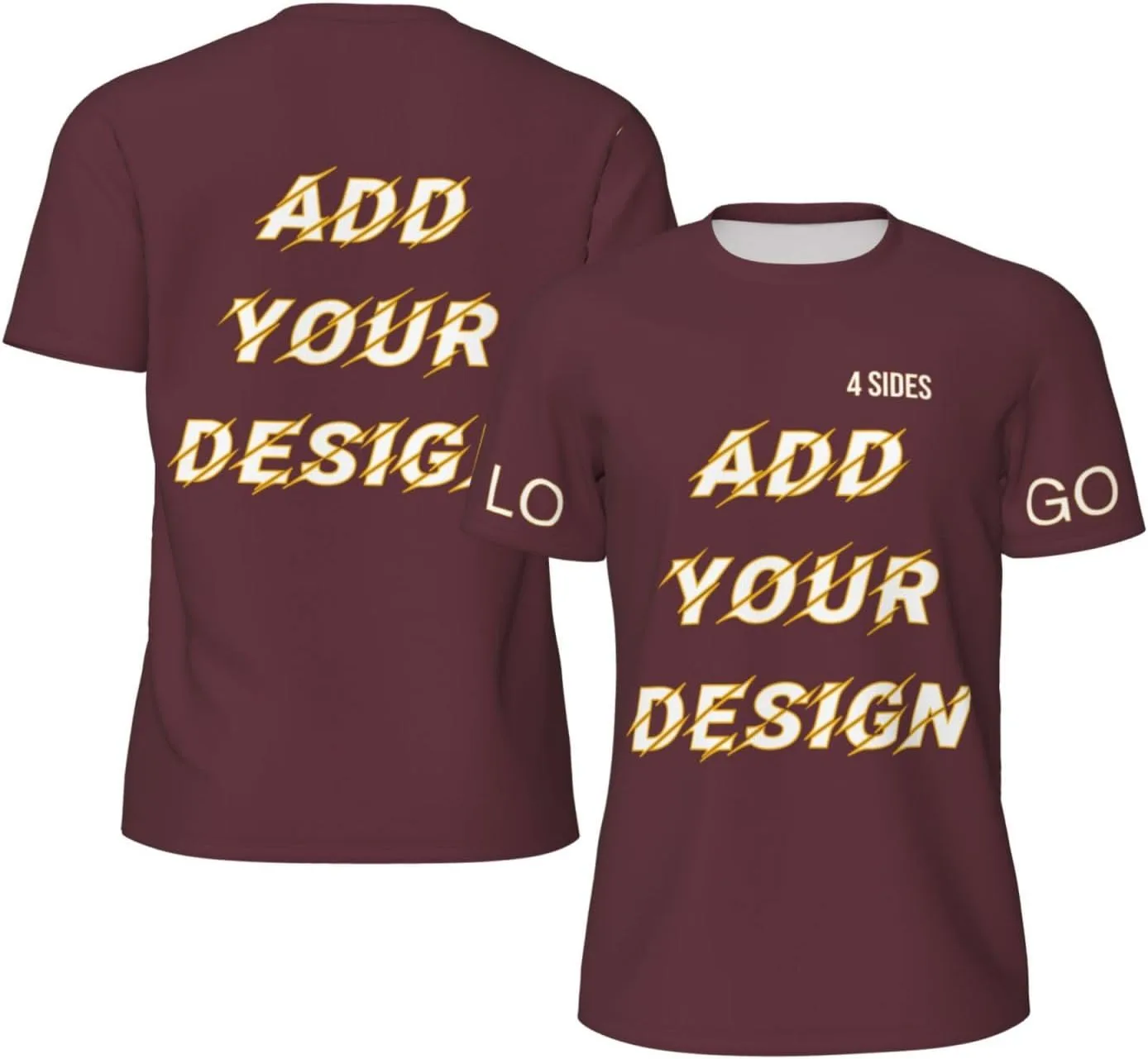 Футболка мужская Custom T Shirts с принтом на 4 сторонах
Футболка мужская Custom T Shirts с принтом на 4 сторонах