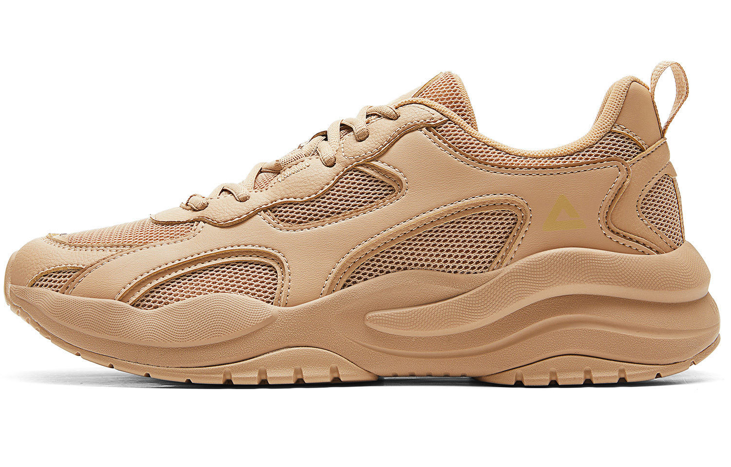 PEAK Волновые амортизирующие нескользящие устойчивые к истиранию повседневные низкие кроссовки мужские Mud And Sand Yellow, цвет Mud and Sand Yellow 
PEAK Волновые амортизирующие нескользящие устойчивые к истиранию повседневные низкие кроссовки мужские Mud And Sand Yellow, цвет Mud and Sand Yellow