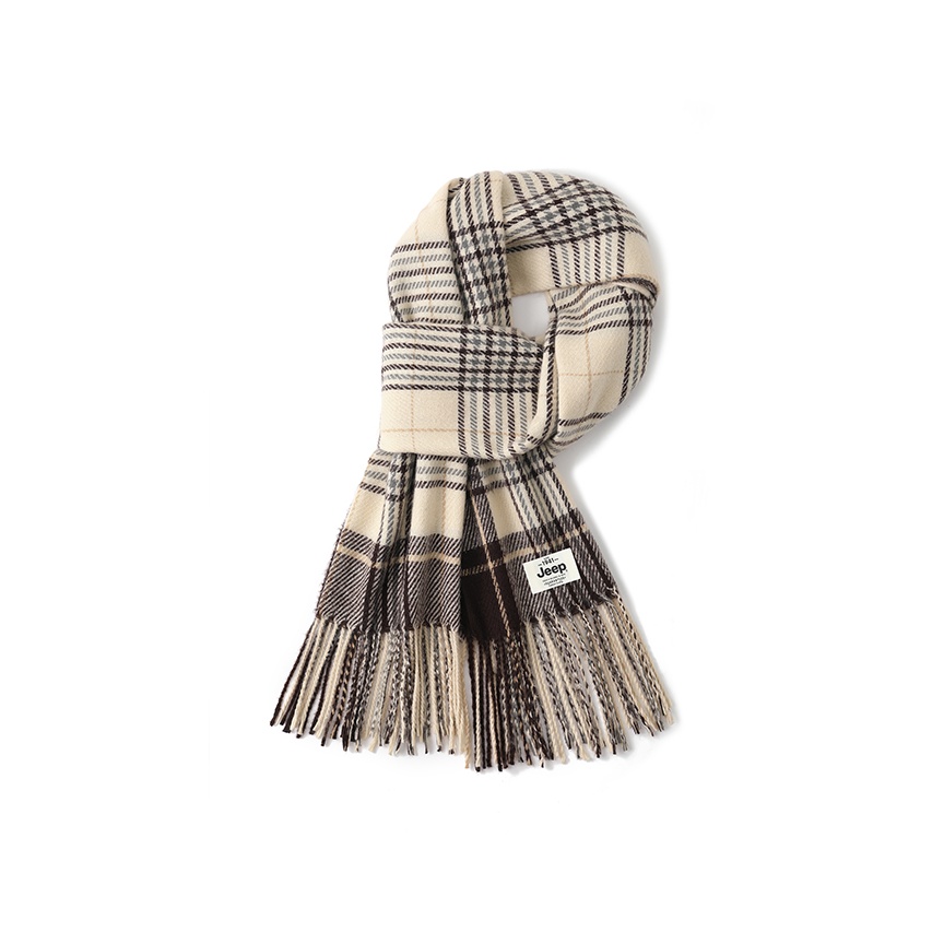 Jeep Вязаный шарф унисекс, Coffee
Jeep Вязаный шарф унисекс, Coffee