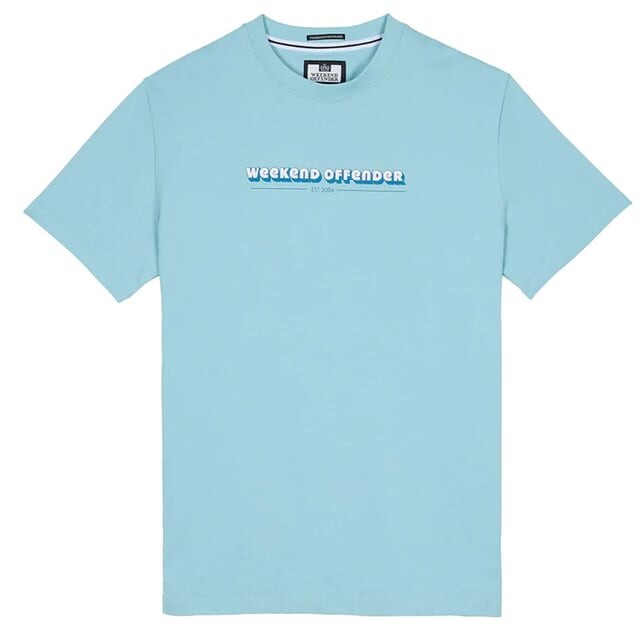 Мужская футболка Weekend perpetrator baccalieri на льду Weekend Offender, синий
Мужская футболка Weekend perpetrator baccalieri на льду Weekend Offender, синий