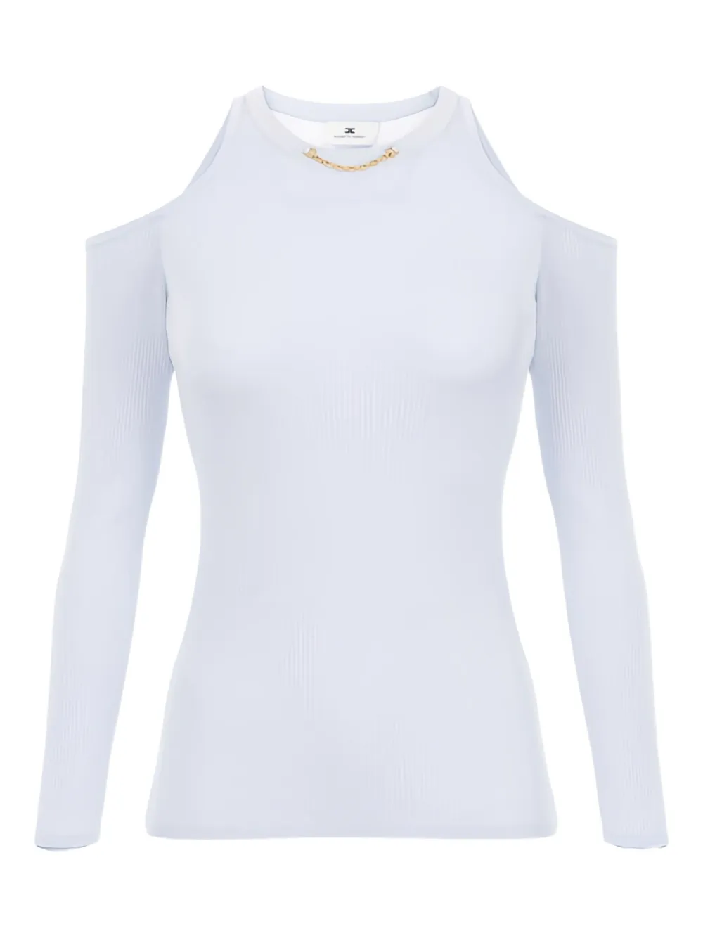 Топ с длинными рукавами и вырезами Elisabetta Franchi, нейтральный
Топ с длинными рукавами и вырезами Elisabetta Franchi, нейтральный