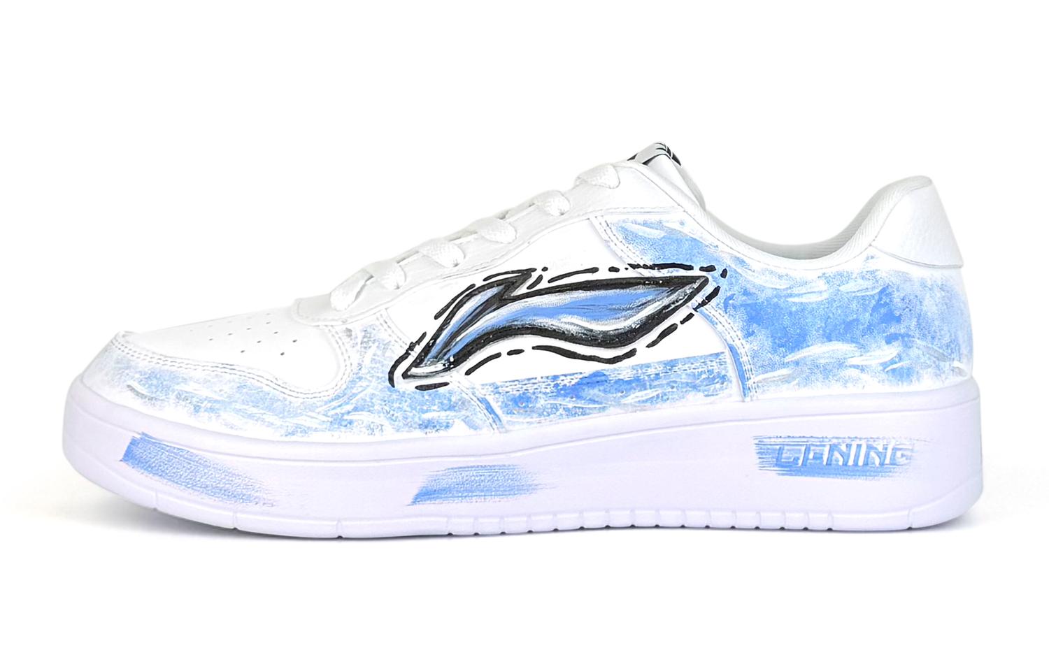 LINING Обувь для скейтбординга Pontoon Boats с износостойким покрытием, низкая, мужская, белого и синего цвета
LINING Обувь для скейтбординга Pontoon Boats с износостойким покрытием, низкая, мужская, белого и синего цвета