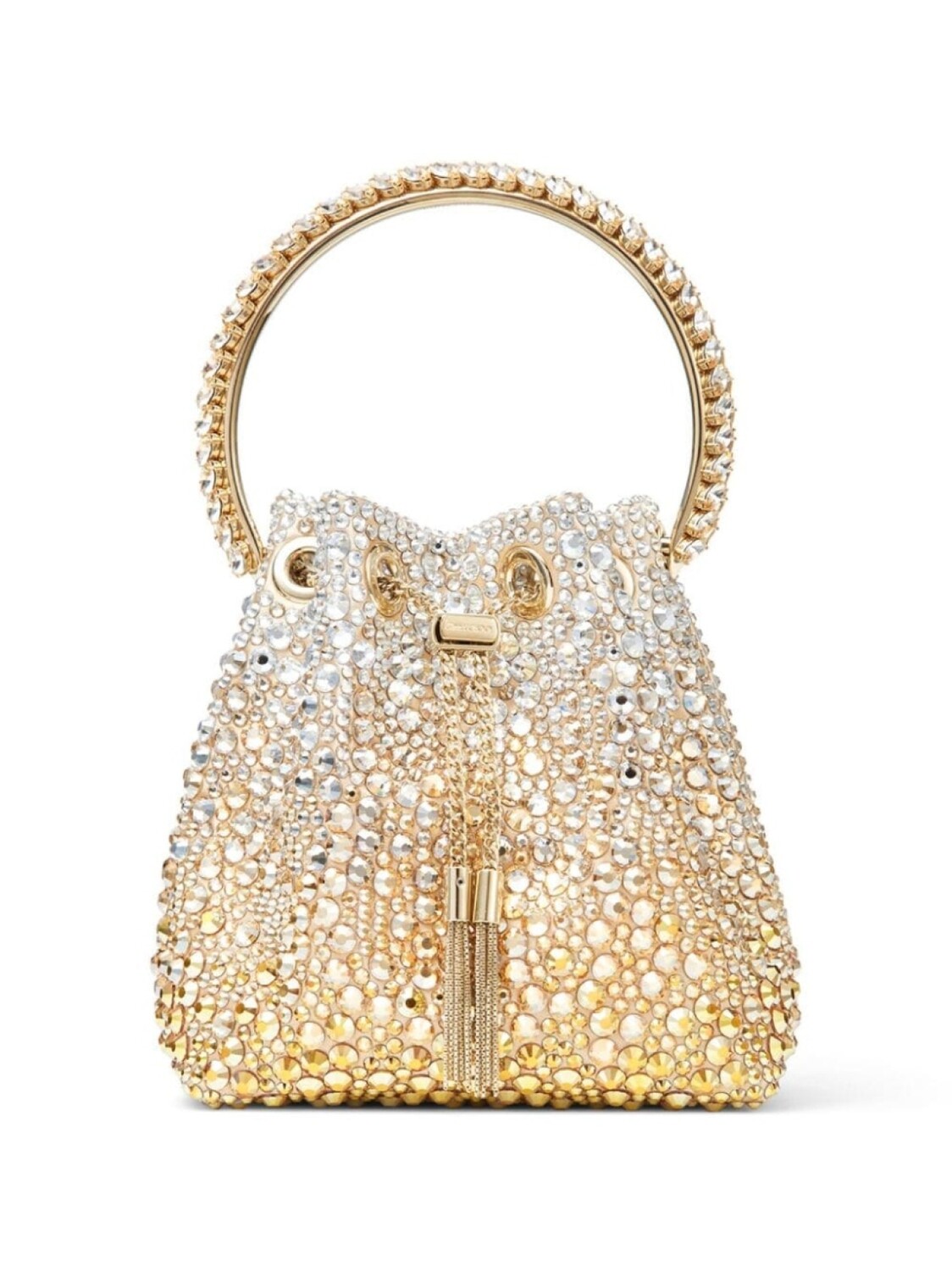 Сумка-ведро Jimmy Choo Bon Bon с кристаллами, золотистый
Сумка-ведро Jimmy Choo Bon Bon с кристаллами, золотистый