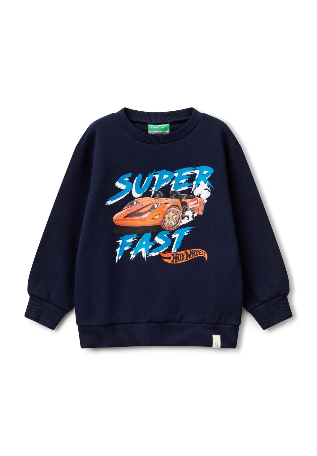 Толстовка HOT WHEELS United Colors of Benetton, синий 
Толстовка HOT WHEELS United Colors of Benetton, синий