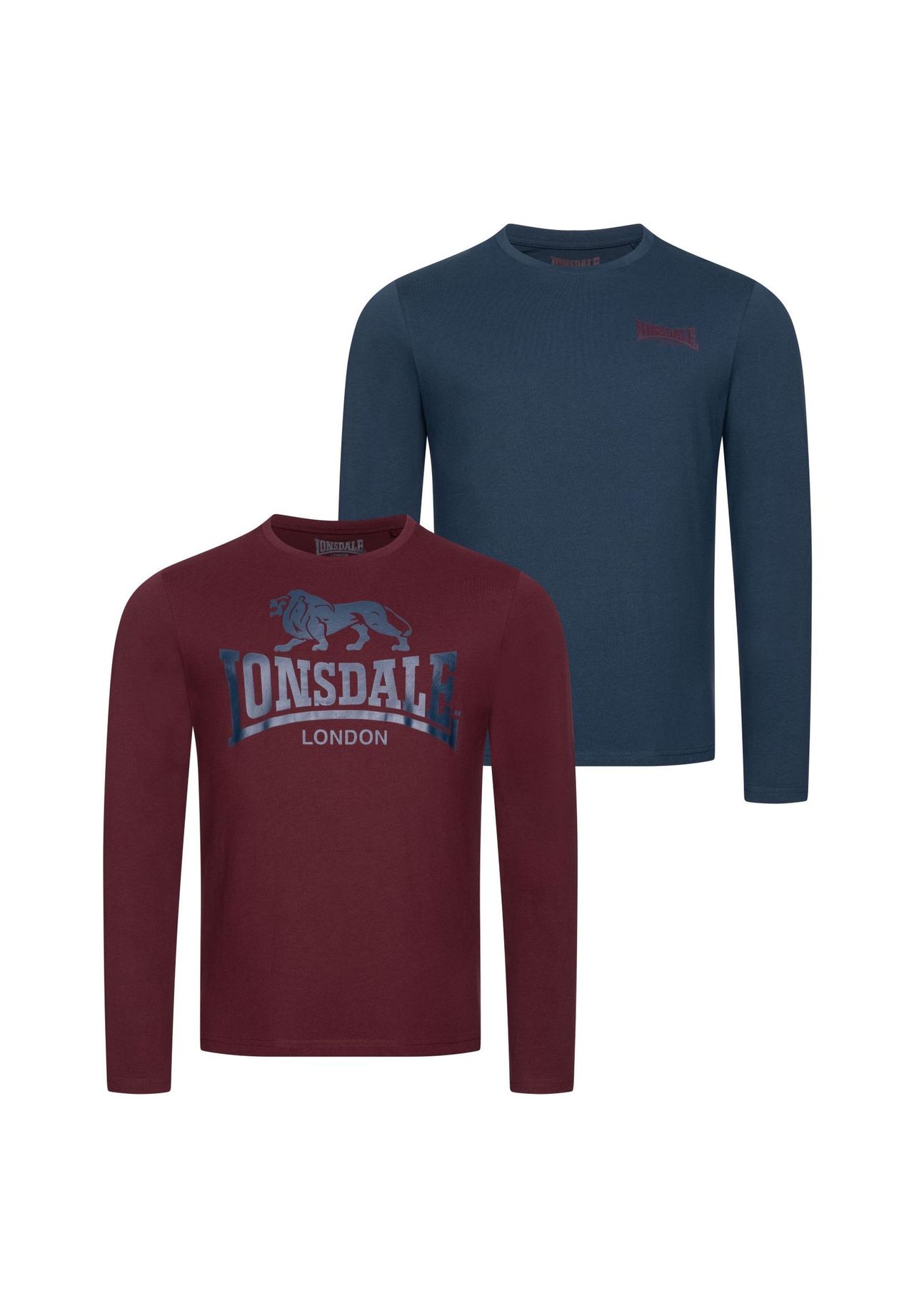 Мужская рубашка с длинными рукавами стандартного кроя, двойная упаковка AYRSHIRE LONSDALE, цвет Dark Navy/oxblood
Мужская рубашка с длинными рукавами стандартного кроя, двойная упаковка AYRSHIRE LONSDALE, цвет Dark Navy/oxblood