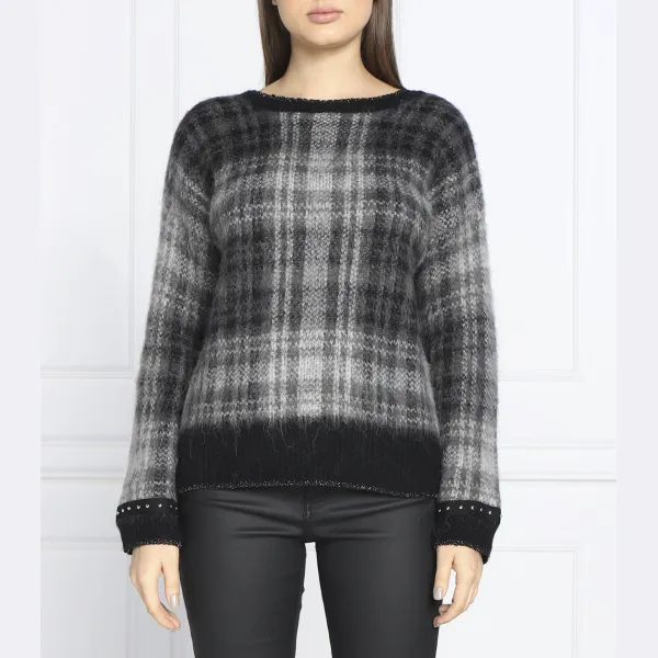 Свитер обычного кроя с добавлением шерсти Liu Jo, серый
Свитер обычного кроя с добавлением шерсти Liu Jo, серый