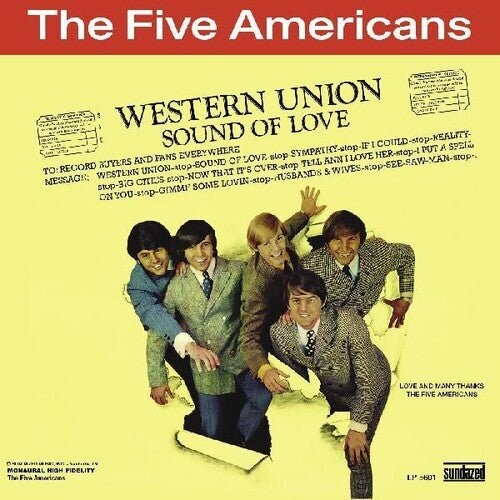 Виниловая пластинка Five Americans - Western Union
Виниловая пластинка Five Americans - Western Union