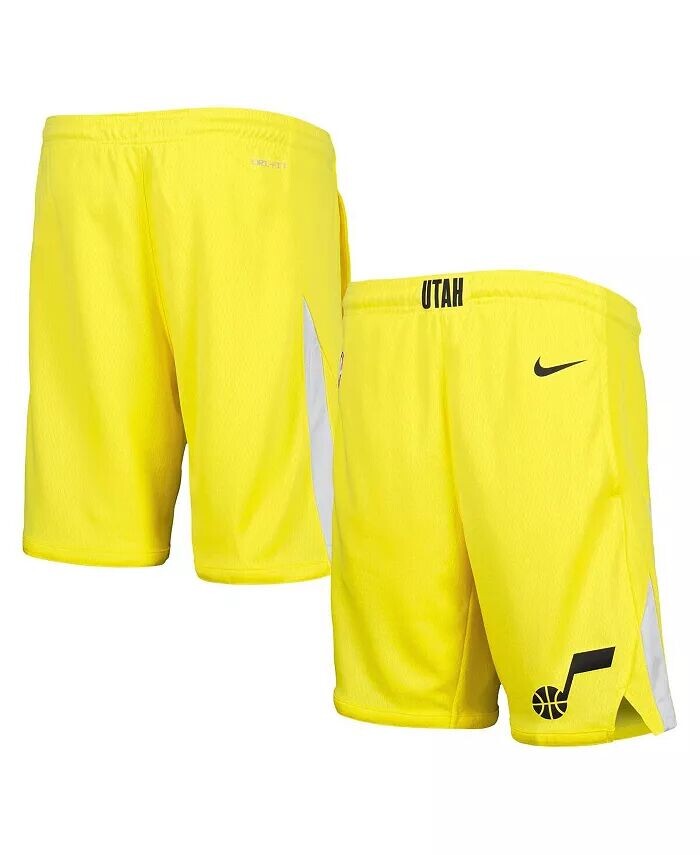 Золотые шорты Big Boys and Girls Utah Jazz Icon Swingman Performance Nike, золотой
Золотые шорты Big Boys and Girls Utah Jazz Icon Swingman Performance Nike, золотой