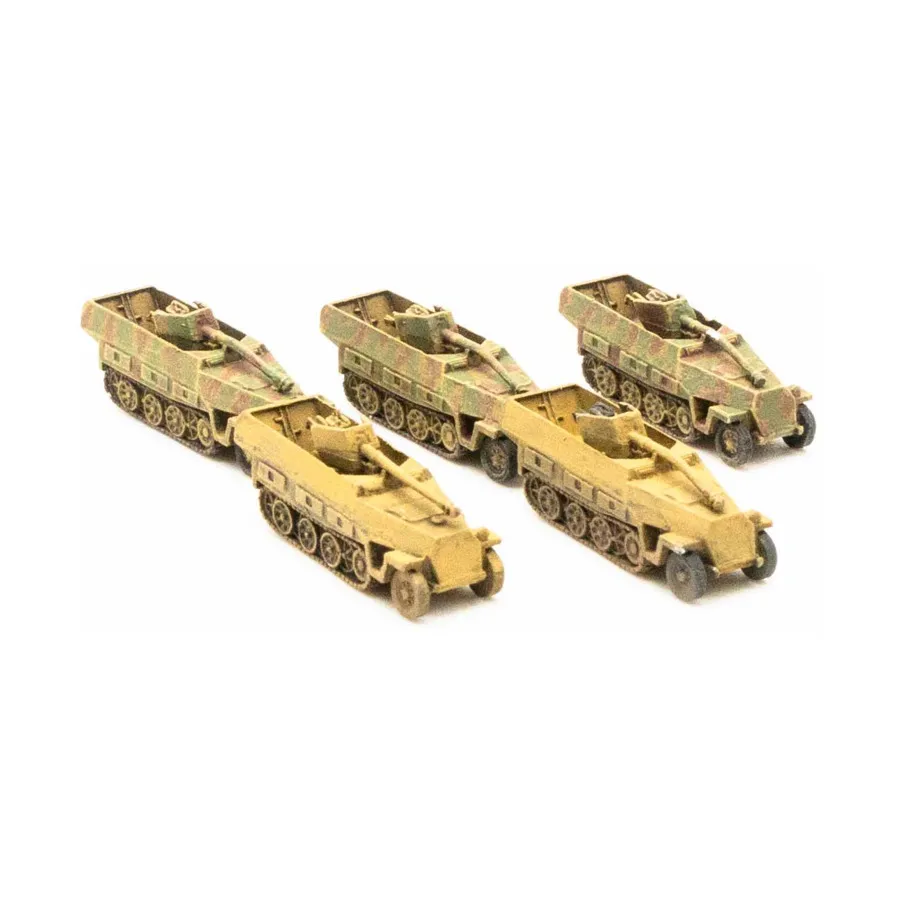 Sd Kfz 251/D22 Pak 40, коллекция № 2, WWII Micro Armour - Germany - Loose Miniatures (1:285)
Sd Kfz 251/D22 Pak 40, коллекция № 2, WWII Micro Armour - Germany - Loose Miniatures (1:285)
