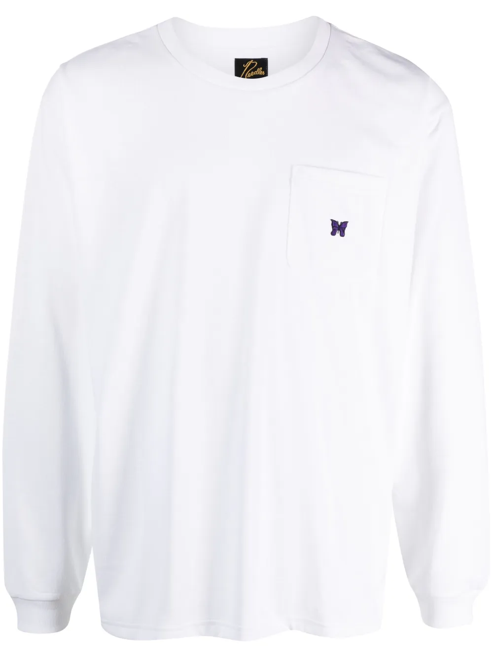 Лонгслив с логотипом Needles, белый
Лонгслив с логотипом Needles, белый