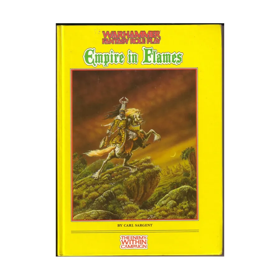 Enemy Within #5 - Empire in Flames, Warhammer Fantasy Roleplay (Games Workshop), твердый переплет
Enemy Within #5 - Empire in Flames, Warhammer Fantasy Roleplay (Games Workshop), твердый переплет