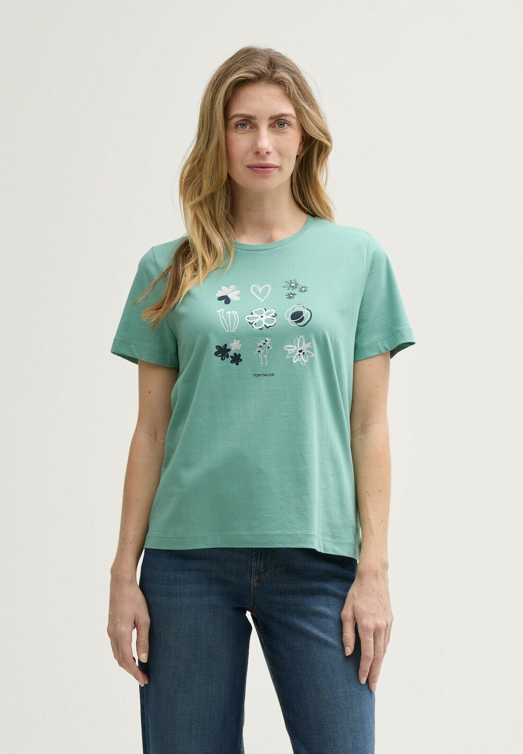 Футболка с принтом CREW NECK TOM TAILOR, зеленый
Футболка с принтом CREW NECK TOM TAILOR, зеленый