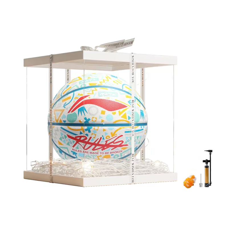 Li-Ning LiNing Indoor Outdoor Universal Size 5 Ball Kids' Basketball White Rubber
Li-Ning LiNing Indoor Outdoor Universal Size 5 Ball Kids' Basketball White Rubber