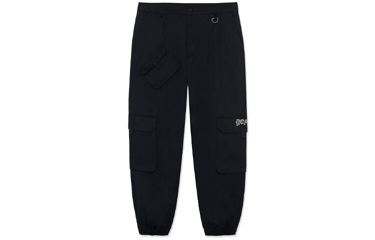 Трикотажные штаны Badfive мужские черные Lining, черный 
Трикотажные штаны Badfive мужские черные Lining, черный