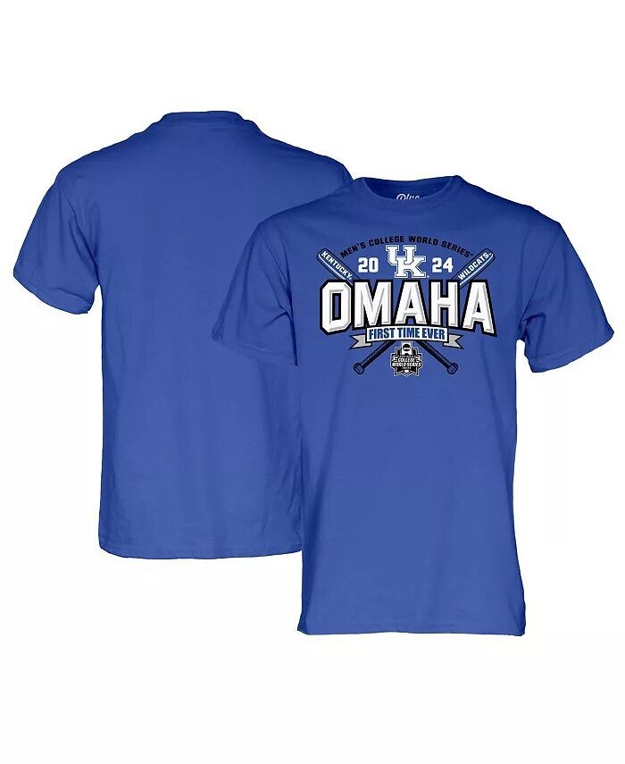 Мужская футболка Royal Kentucky Wildcats 2024 NCAA Мужская бейсбольная футболка колледжа World Series в Омахе Blue 84, синий
Мужская футболка Royal Kentucky Wildcats 2024 NCAA Мужская бейсбольная футболка колледжа World Series в Омахе Blue 84, синий
