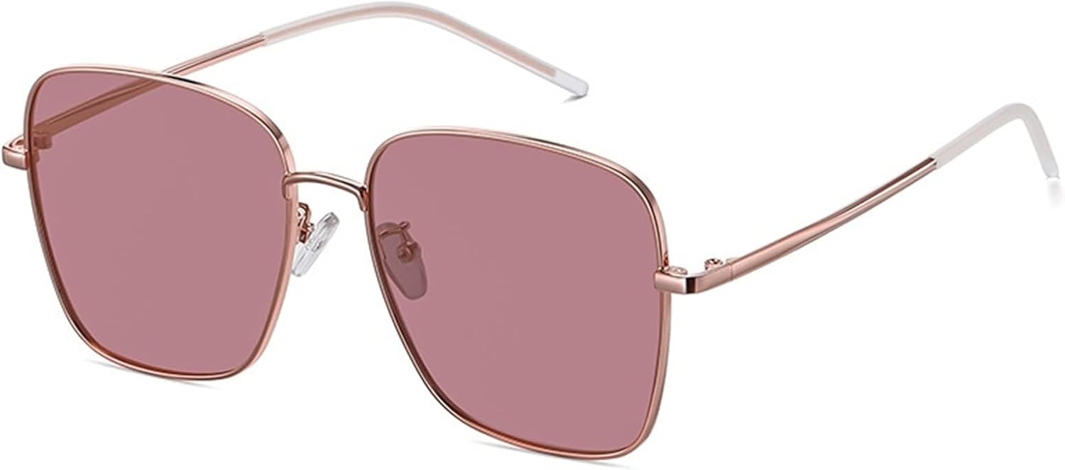 Модные поляризованные солнцезащитные очки в металлической оправе для женщин, а также мужские очки для активного отдыха на пляже и вождения (Цвет: E, Размер: Средний) MTZJH, One Color
Модные поляризованные солнцезащитные очки в металлической оправе для женщин, а также мужские очки для активного отдыха на пляже и вождения (Цвет: E, Размер: Средний) MTZJH, One Color